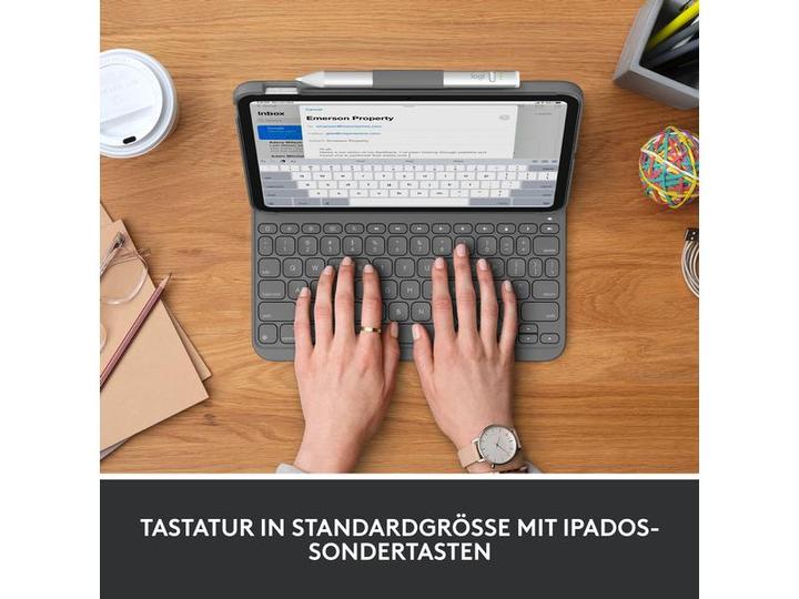 Immagine prodotto Logitech Folio Sottile Per Ipad (10a Generazione) (CH, iPad 10.9 (2022))