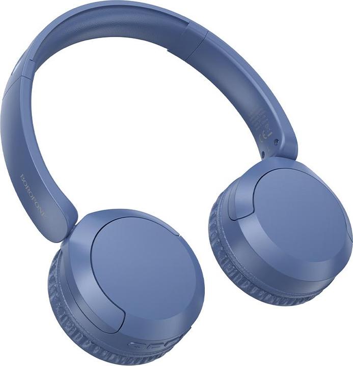 Immagine prodotto Borofone Kopfhörer auf dem Ohr BO37 Marvellous Bluetooth Blau (28 h, Senza fili)