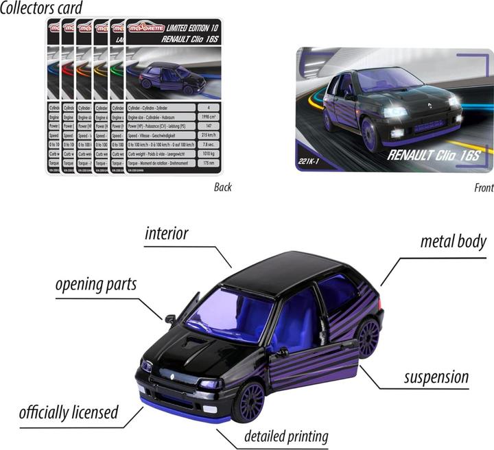 Image du produit Majorette Limited Edition 10, 6-sort.
