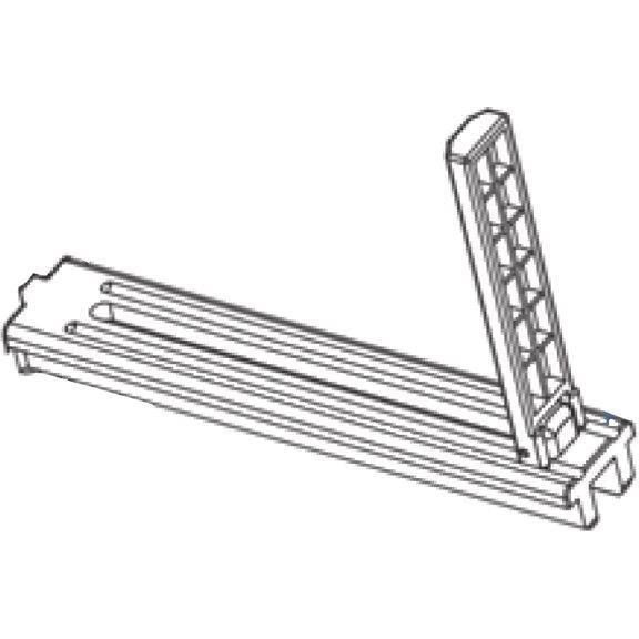Zebra Kit Appendiabiti Per Media Serie Zt200, Accessori per stampanti