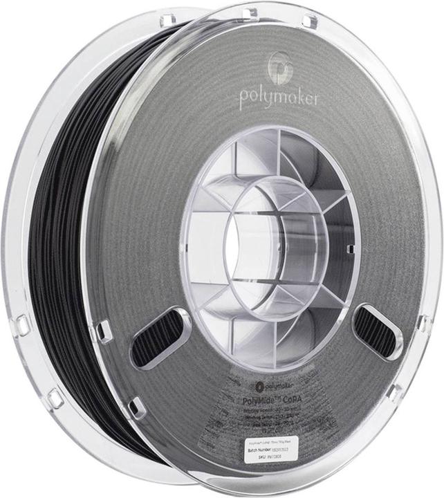Produktbild Polymaker PolyMide CoPa V2 - Black - 1.75mm (Nylon, 1.75 mm, 750 g, Schwarz)