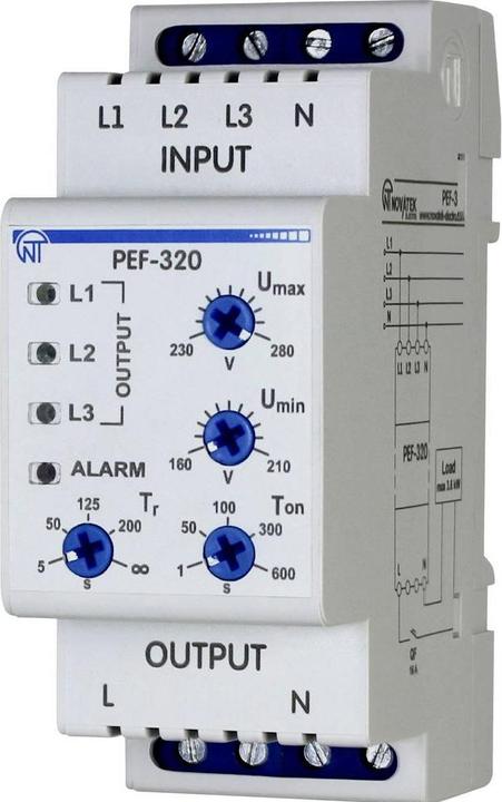 Actual product image Novatek PEF-320, Electronic phase inverter