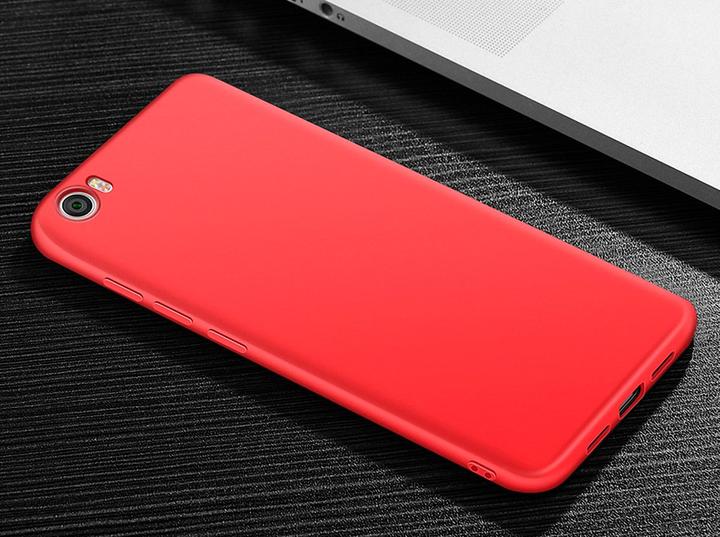 Produktbild König Design TPU Silikon Case für Handy Huawei Honor 6X Cover Bumper Schutz Hülle Rot Neu (Honor 6X)