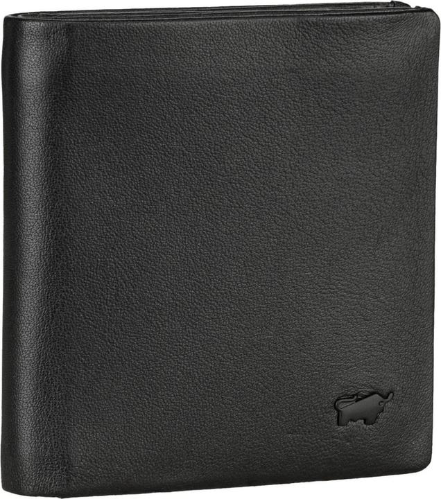 Actual product image Braun Büffel Hannes wallet RFID protection leather 9.5 cm