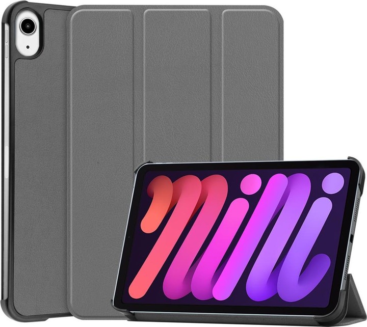 Actual product image Cover-Discount iPad mini 6 - Tri-fold Smart Case grey (iPad mini 6)