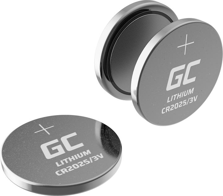 Image du produit GreenCell 5x Lithium CR2025 3V 160mAh Batteries - Pile - CR2025 (5 pcs, CR2025, 160 mAh)