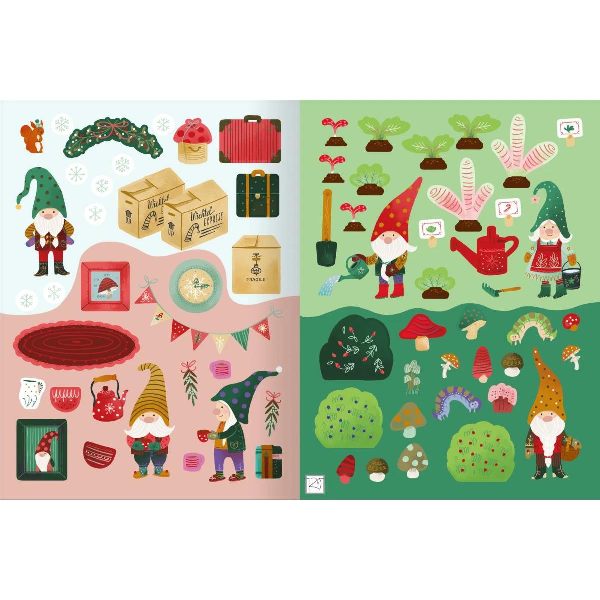 Thumbnail - Ars Edition, Sticker, Erstes Stickern: Wichtelwelt