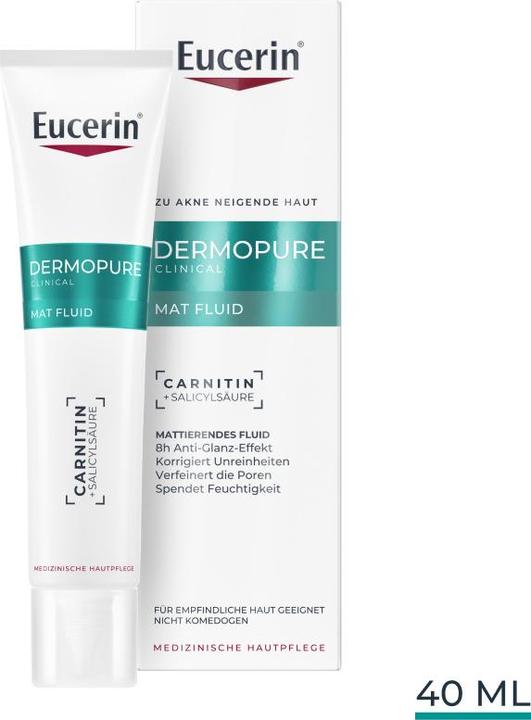 Actual product image Eucerin Mattifying fluid (40 ml)
