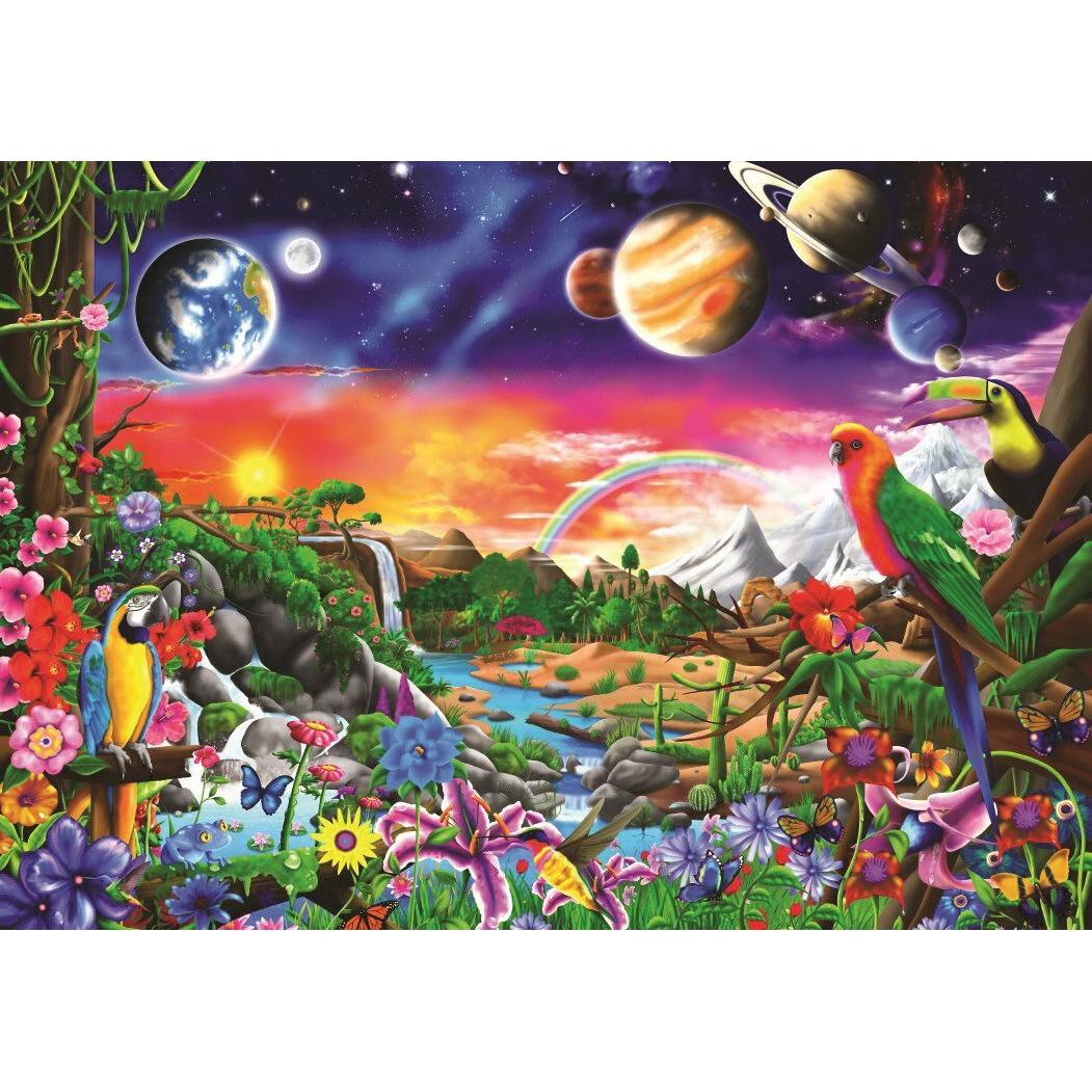 Thumbnail - Bluebird Puzzle 1000 Kosmisches Paradies (1000 Teile)