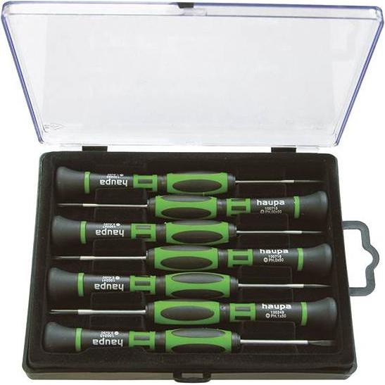 Thumbnail - Haupa, Schraubenzieher, Schraubendreherset 7tlg 2PH 4Schlitz Box 104000