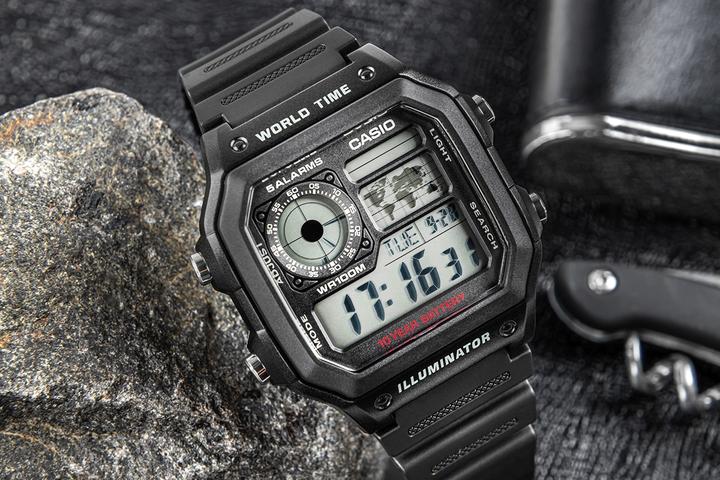 Produktbild Casio Ae-1200wh-1avef (Digitaluhr, 43 mm)