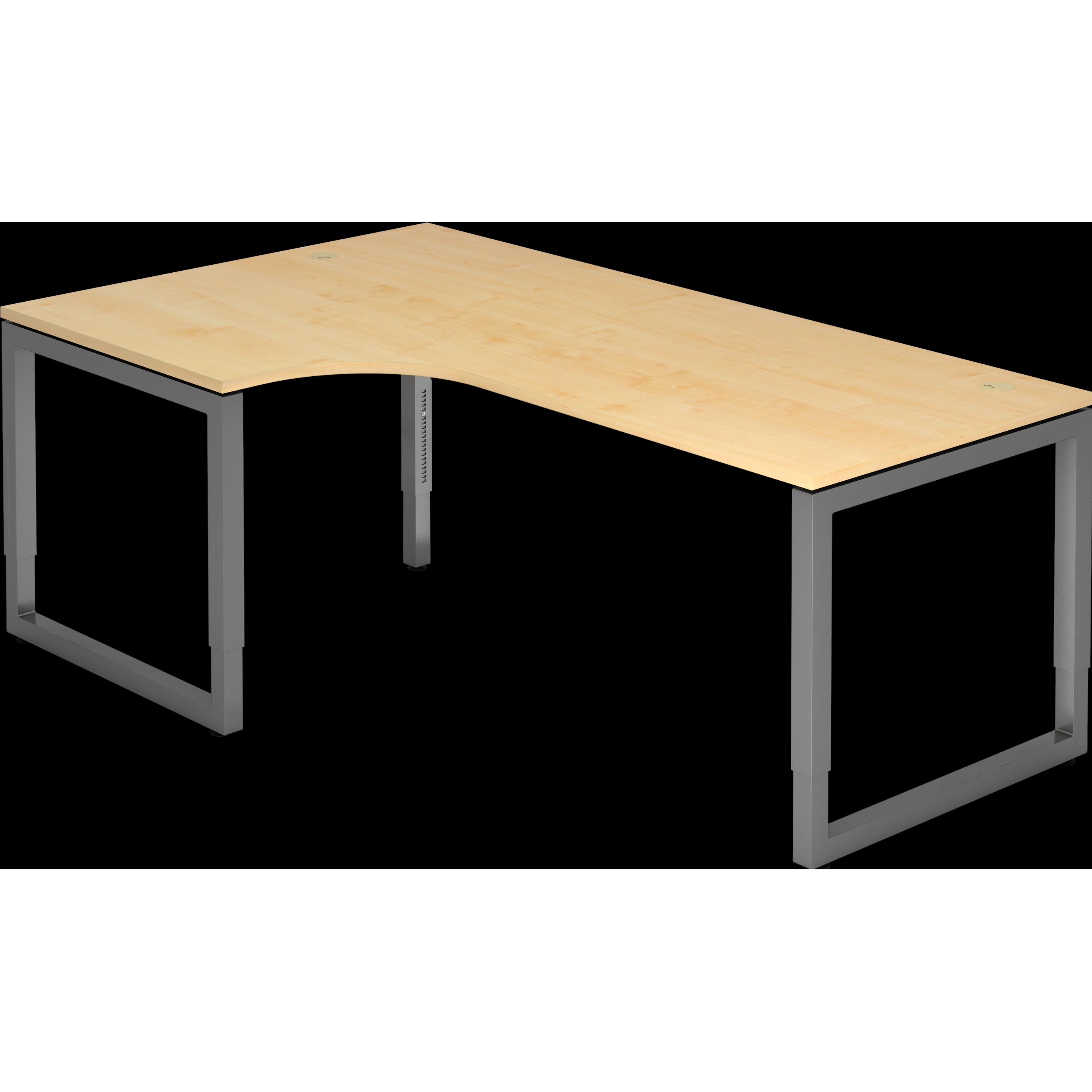 Thumbnail - MC, Schreibtisch, MyTable R Schreibtisch mit Gestell Graphit (2000 x 1200 x 650 mm)