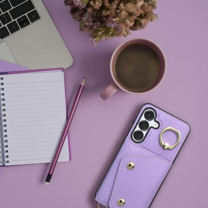 Image du produit OEM Other goods Wallet Case WONDER for SAMSUNG S25 EDGE lilac (Samsung Galaxy S25 Edge)