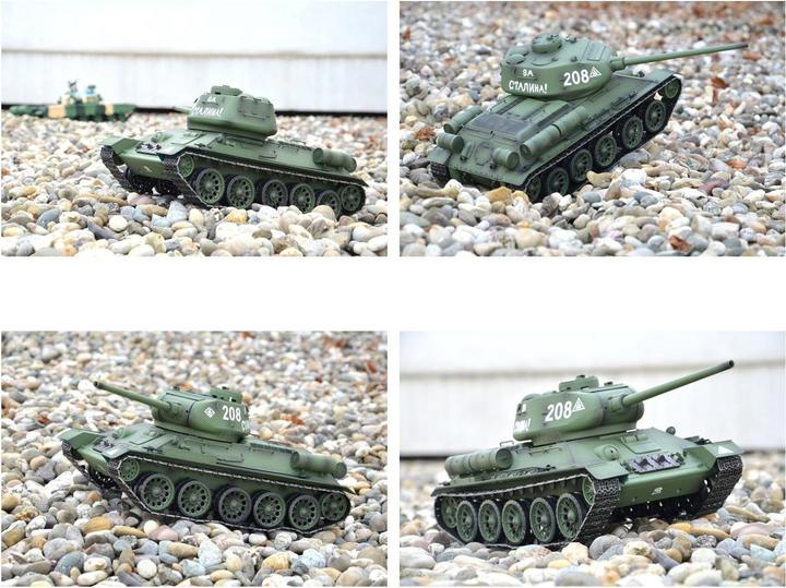 Actual product image Es-toys Heng Long, RC tank, Russian T-34/85, 1:16 (RTR Ready-to-Run)