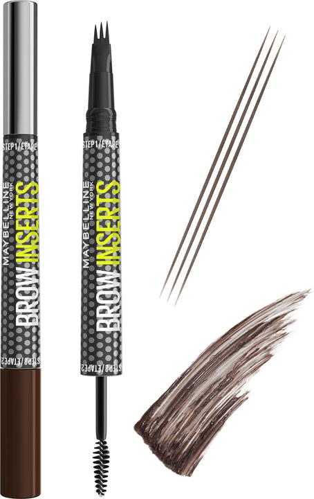 Actual product image Maybelline New York Brow Inserts Brow Multiplying Tool (Deep Brown)