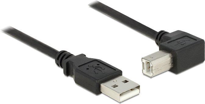 Actual product image Delock USB2.0 cable A-B: 1.5m, black (1.50 m, USB 2.0)