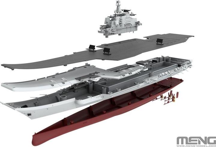 Produktbild Meng-Model Kit Modello Portaerei Liaoning