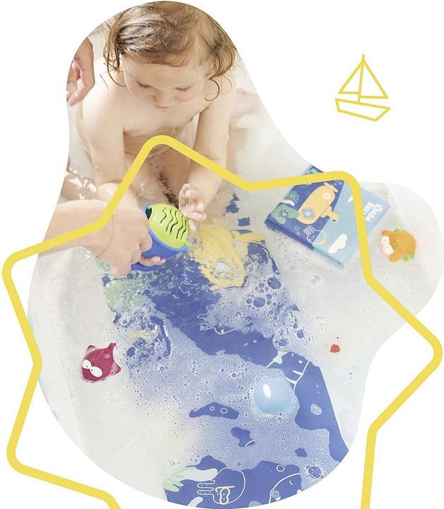Actual product image Badabulle Bath mat with thermometer (70 x 40 cm)