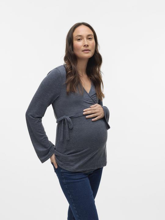 Produktbild Mamalicious Normal geschnitten V-Ausschnitt Top Bluse (XXL)