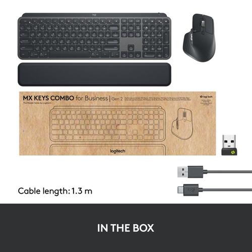 Produktbild Logitech Mx Keys Combo For Business Gen 2 (DE, Kabellos)