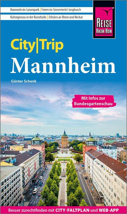 Actual product image CityTrip Mannheim mit Infos zur Bundesgartenschau (German, Günter Schenk, 2022)