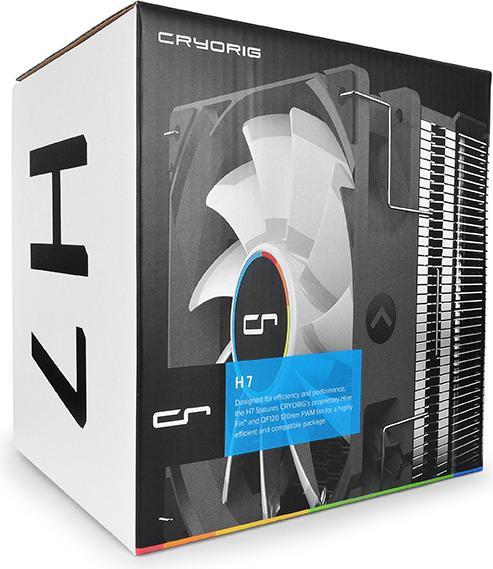 Actual product image Cryorig H7 Plus CPU Tower Cooler - 2x120mm (145 mm)