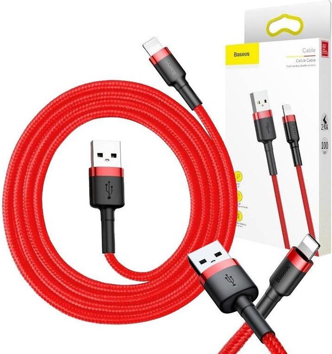 Actual product image Baseus Cafule Series for Apple (2 m, USB 2.0)