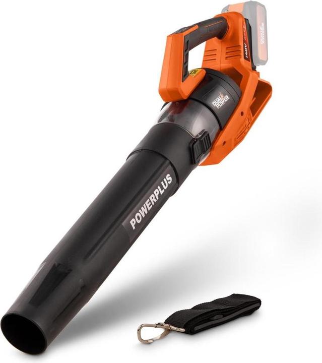 Actual product image Powerplus Dual Power leaf blower brushless 40V - excl. battery and charger (Rechargeable battery operated, Leaf blower)