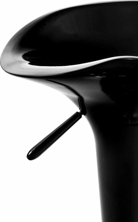 Produktbild CLP 2er Set Barhocker Saddle, schwarz