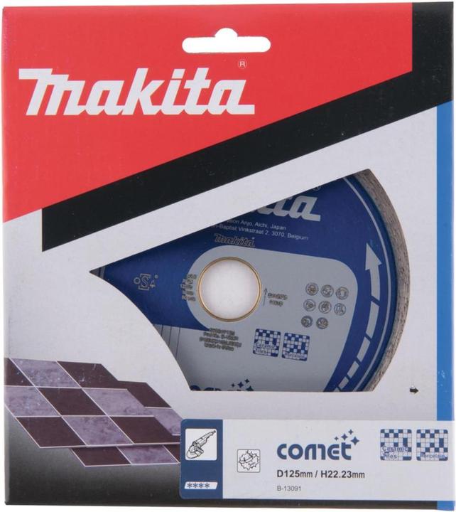 Actual product image Makita Diamond cutting disc 125x22,23