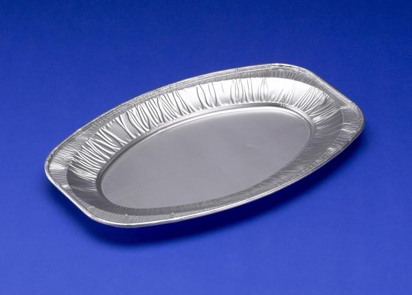 Produktbild Plus Pack Gastronomieschale oval mittel 43x29x2,5cm glatt 10Stk/Packung - (10 Stk.)