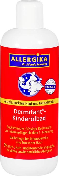 Allergika Dermifant-Kinderölbad, 500 ml Öl