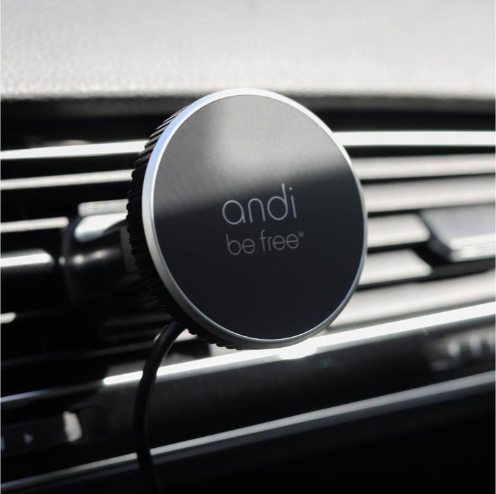Actual product image Andi be free Wireless Vent Mount Charger, V2