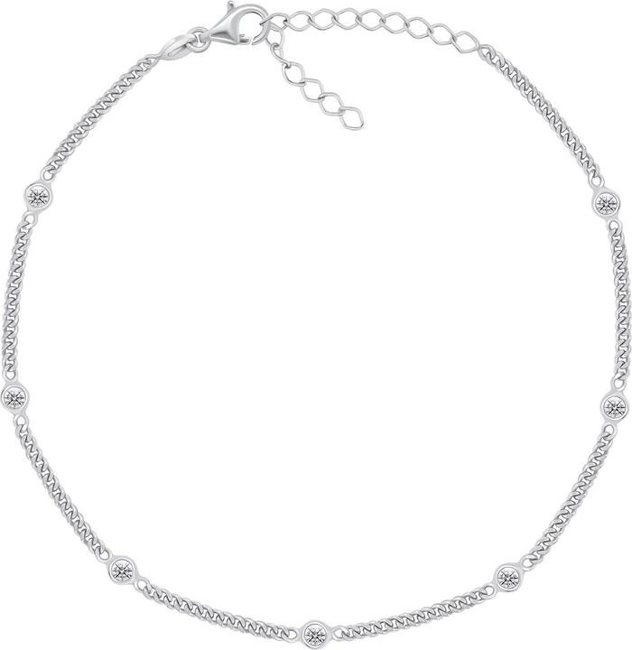 Immagine prodotto Brilio Argento - Bracciale moderno in argento con zirconi ANK100W