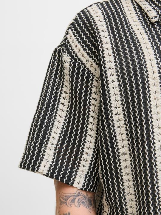 Produktbild Jack & Jones Jorbellagio Crochet Shirt Ss (XS)