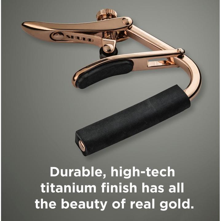 Actual product image Shubb Capo C1 / Steel+Western rose gold (Capo)