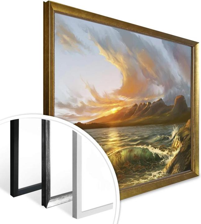 Actual product image Trenddeko aerroscape - England: Seven Sisters (40 x 30 cm)