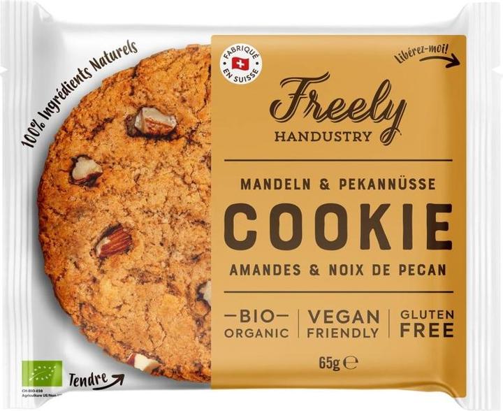 Actual product image Freely Handustry Almond & Pecan Nut Cookie (1 pcs., 65 g)
