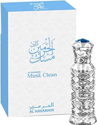 Produktbild Al Haramain Musk Clean Perfume Oil EDP Unisex 0.4 Fl Oz (Eau de Parfum, 12 ml)