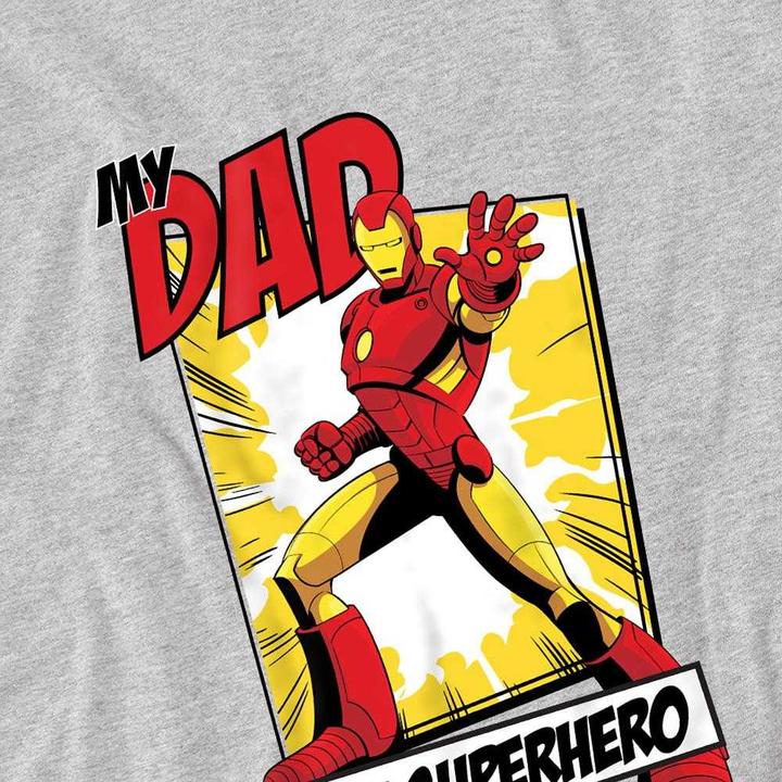Produktbild Iron Man Dad Hero TShirt (128)