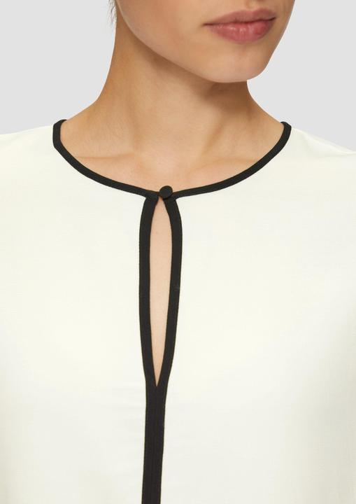 Produktbild s.Oliver Bluse Viskosebluse mit Kontrastdetails (40)