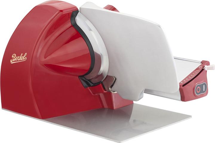 Immagine prodotto Berkel Home Line 250 Plus Rot Elektrische Aufschnittmaschine mit 25 cm Messer inkl. Klingenentferner