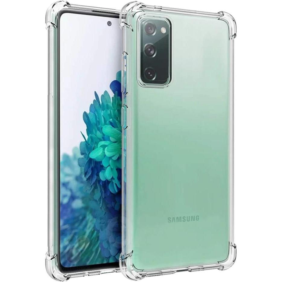 Screenguard Samsung Galaxy S20 FE Hülle Crystal Soft Airbag Bumper (Samsung Galaxy S20 FE), Smartphone Hülle, Transparen...