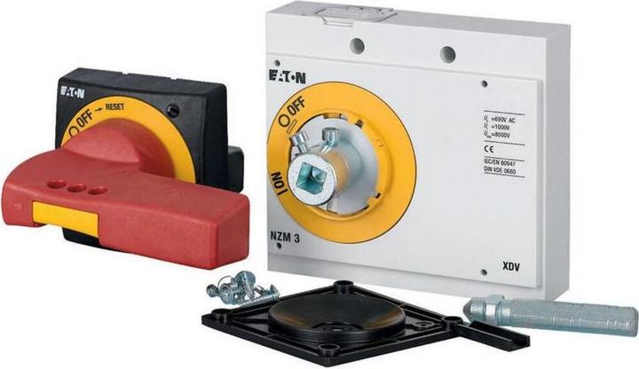 Produktbild Eaton Türkupplungsdrehgriff, rot-gelb, 279402