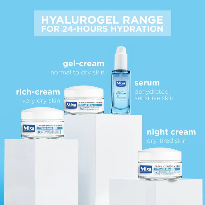 Actual product image Mixa Hyalurogel Rich (50 ml, Day cream)