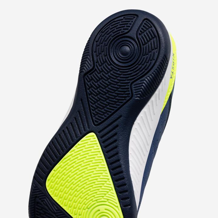Image du produit Kipsta Chaussures de Futsal ESKUDO 500 JR Bleu Jaune (35)