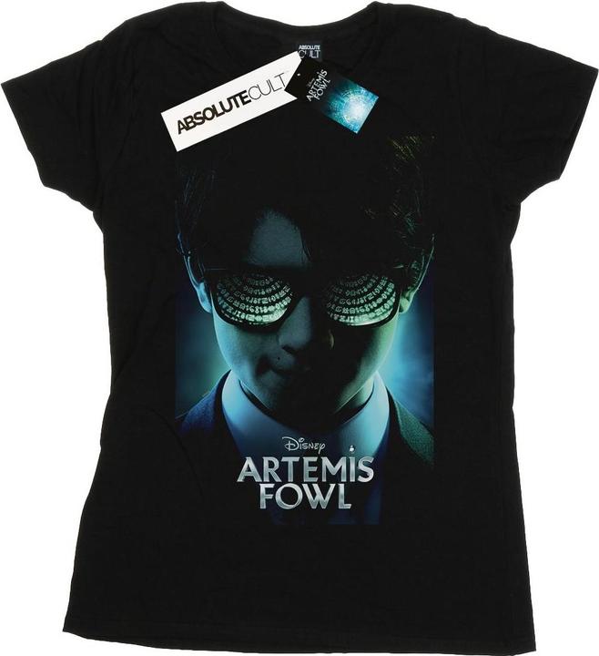 Actual product image Disney Womens/Ladies Artemis Fowl Poster Cotton T-Shirt (S)