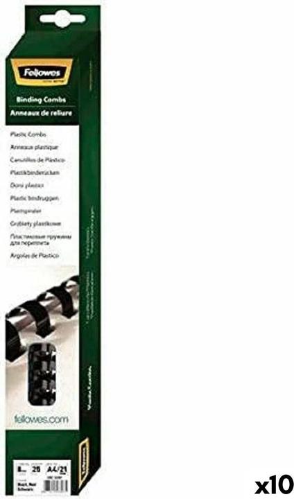 Actual product image Fellowes Binder spine 8mm, 21 rings