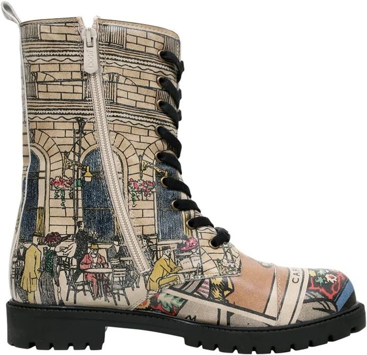 Actual product image Dogo Vegan Leather Long Zip Boots (41)