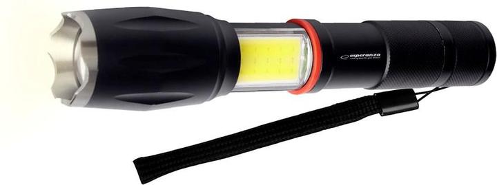 Actual product image Esperanza EOT070 Taschenlampe Schwarz LED-Taschenlampe (15 cm, 250 lm)